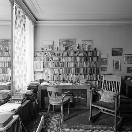 Blasieholmstorg 12. Annastina Alkmans hem.