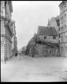 Åsögatan västerut från Borgmästargatan