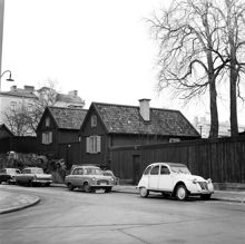 Åsögatan mot kv. Lotsen och Skeppargränd. Åsögatan 195 - 197