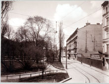 Stora Badstugatan norrut från Adolf Fredriks Kyrkogata