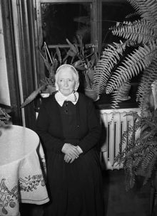 Erstahemmet. Porträtt av syster Maria Johansson, diakonissa