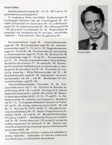Tord Lindbo. Ledamot av stads-/kommunfullmäktige 1968-1970 och 1973-1988