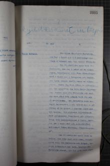 Maria Eufemia Lahti polisanmäls för förfalskning av arbetsintyg - polisrapport 1916