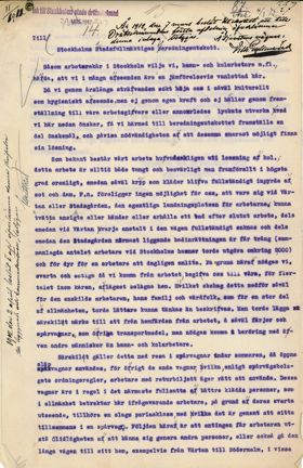 Hamn- och kolarbetare önskar möjligheten att kunna tvätta av sig efter jobbet, år 1912