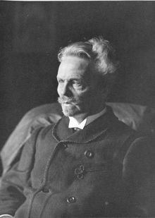 August Strindberg i sitt hem i Blå tornet