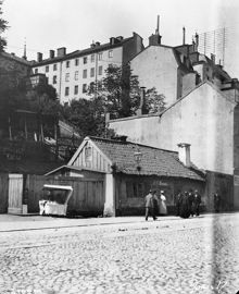 Roslagstorg 17, nuvarande Birger Jarlsgatan 41.Kv. Såpsjudaren