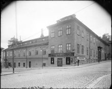 Hörnet av Götgatan 1 och Hornsgatan från nordväst