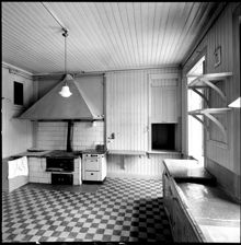 Östermalmsgatan 39, Bernadotteska huset. Köket, våning 1 tr