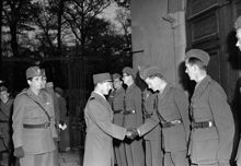 Karlbergs slott, besöks av den franske brigadgeneralen Jean Noiret