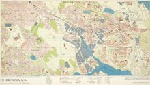 Karta "Bromma k:a" år 1971