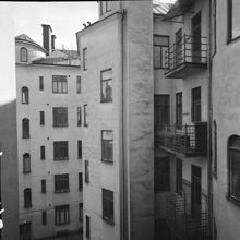 Linnégatan 85, gårdsfasad