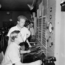 Vallby radiostation. Sändning av VM- fotboll