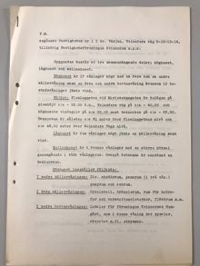 Kvinnohuset i Stadshagen - beskrivning från 1949