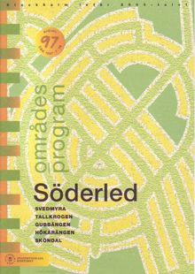Områdesprogram för Söderled 1997