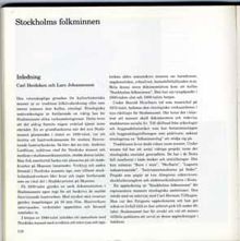 Stockholms folkminnen : inledning / Carl Heideken och Lars Johannesson