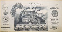 Fakturahuvud. Arvid Böhlmark