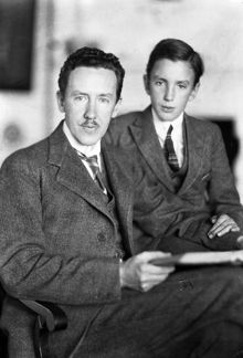 Porträtt av far och son Eberstein