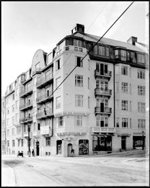 Hörnet Engelbrektsgatan 21 t.v. - Stenbocksgatan 1