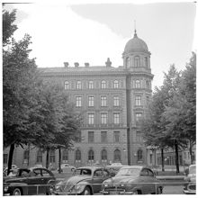 Hörnet Valhallavägen/ Nybrogatan