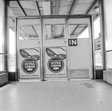 Åkeshovs tunnelbanestation sommaren år 1958