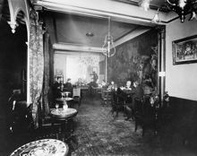 Interiör av Taverna degli Artisti, Norrmalmstorg 4