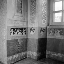 Slottsbacken 4. Tessinska palatset. Väggdekor