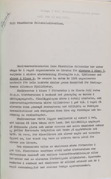 Skolresor till fjällen - Överlärarkollegiet 1947