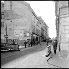 Hamngatan 32. Österut från Beridarbansgatan