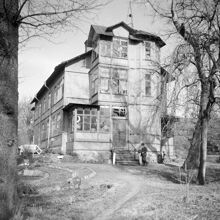 Byggnad väster om Karlshäll, Långholmen