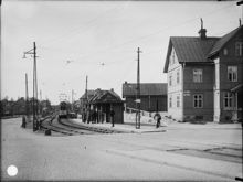Ulvsundavägen,  hållplats för spårvagn