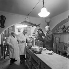 Firma  A.G. Bergfalk & Co. Vilthandel vid Stora Gråmunkegränd 3