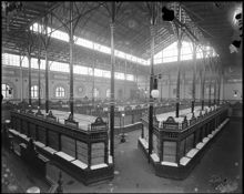Interiör av Östermalms saluhall