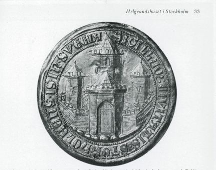 Helgeandshuset, en sjukstuga i det medeltida Stockholm