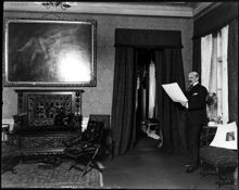 Porträtt av professor G. von Rosen