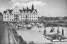 Slussen. Vy mot Slussplan