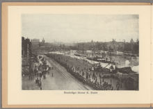 Bondetåget 1914. Bondetåget lämnar K. Slottet.