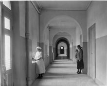 Manilla: Korridor på Manillaskolan