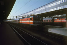 Perrong på Centralstationen. Vy mot norr