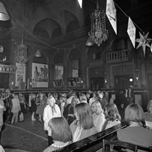 Regeringsgatan 74. Interiör från Nalen