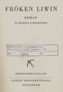 Fröken Liwin / Marika Stiernstedt