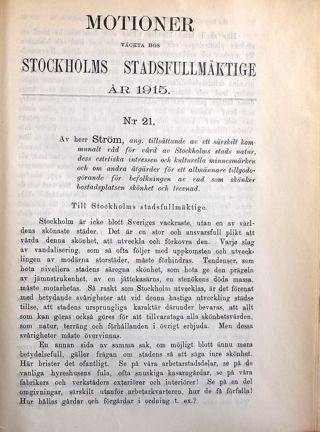 Rådet till skydd för Stockholms skönhet