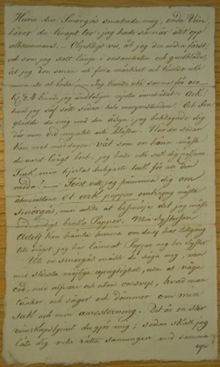 Hur man smusslar brev ur fängelset - brev från fängslade Löfqvist till Johanna Segerström 1820