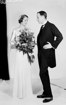 Bröllopsporträtt av kvinna och man, Spulak