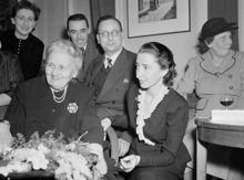 Italiensk mottagning för Dr Maria Montessori