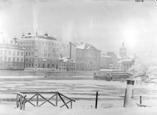 Strömgatan och Norrström från Riddarhuskajen.