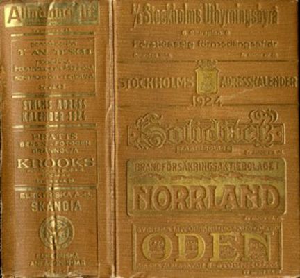 Stockholms adresskalender 1924