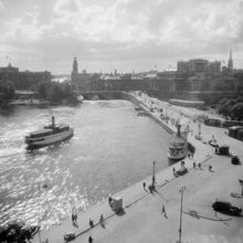 Södra Blasieholmshamnen från Nationalmuseum