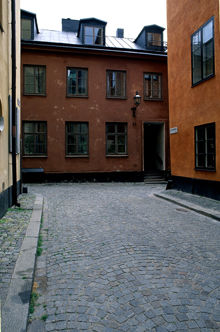 Tyska skolgränd/Baggensgatan