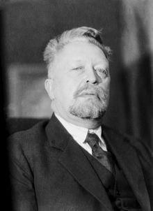 Porträtt av Wilhelm Peterson-Berger, tonsättare