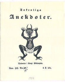 "Djefwulen" i Kungliga biblioteket